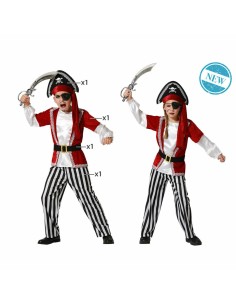 Disfraz para Niños My Other Me Pirata Rojo (4 Piezas) | Tienda24 Tienda24.eu