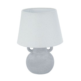 Desk lamp Alexandra House Living White Metal Cloth 220-240 V 18 x 31 x 18 cm | Tienda24 - Global Online Shop Tienda24.eu