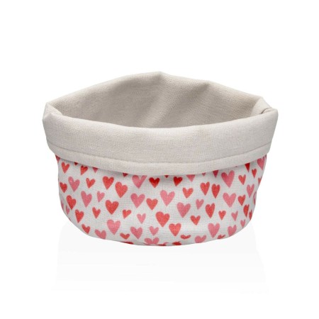 Breadbasket Versa Amore Hearts 14 x 10 x 17 cm | Tienda24 - Global Online Shop Tienda24.eu