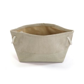 Basket Versa Beige With handles Polyethylene (17 x 11,5 x 29 cm) | Tienda24 - Global Online Shop Tienda24.eu