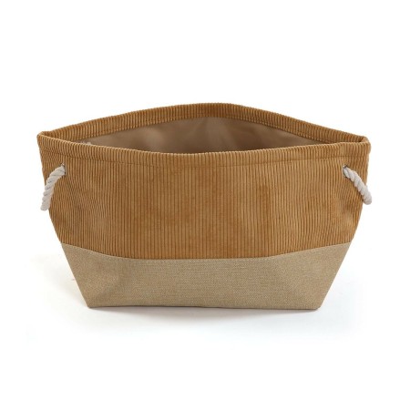 Cesta Versa Corduroy 29 x 27 x 39 cm | Tienda24 - Global Online Shop Tienda24.eu