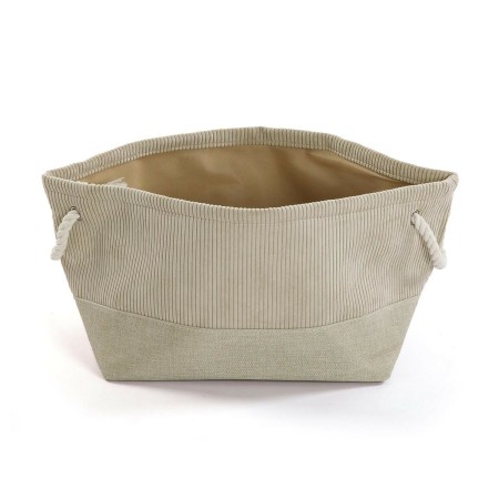 Cesta Versa Corduroy 29 x 27 x 39 cm | Tienda24 - Global Online Shop Tienda24.eu