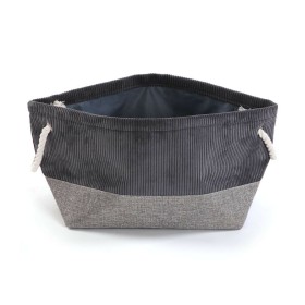 Jeu de Caisses de Rangement Empilables Versa Stars Grey Polyester Textile Fusion 3 Pièces | Tienda24 - Global Online Shop Tienda24.eu