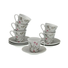 Set di 6 Tazze da Caffè Alexandra House Living Porcellana 90 ml | Tienda24 - Global Online Shop Tienda24.eu