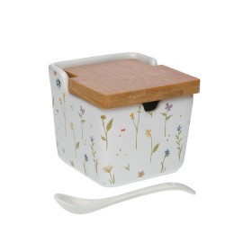 Portazucchero DKD Home Decor Marinaio Bianco Multicolore Bambù Dolomite 4 Pezzi 7,5 x 7,5 x 7,5 cm | Tienda24 - Global Online Shop Tienda24.eu