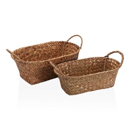 Set de basket Versa Algues marines 20 x 12 x 30 cm | Tienda24 - Global Online Shop Tienda24.eu