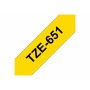 Laminated Tape for Labelling Machines Brother TZE651 Black by Brother, Adhesive labels and stickers - Ref: M0502777, Price: 2...