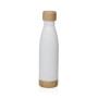 Botella de Agua Versa Blanco Acero 500 ml 7 x 27 x 7 cm | Tienda24 - Global Online Shop Tienda24.eu