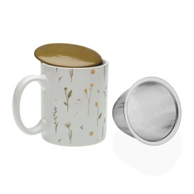 Plato Ariane Prime Espresso Cerámica Blanco 13 cm (12 Unidades) | Tienda24 - Global Online Shop Tienda24.eu