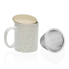 Keramiktasse Versa Super Mamá Steingut (8,5 x 10 x 8,5 cm) | Tienda24 - Global Online Shop Tienda24.eu