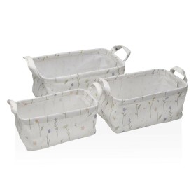 Boîte de rangement Versa L Vert 40 x 25 x 50 cm Bain et douche | Tienda24 - Global Online Shop Tienda24.eu