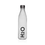 Wasserflasche Versa Durchsichtig Glas Aluminium 1 L 8 x 31 x 8 cm | Tienda24 - Global Online Shop Tienda24.eu