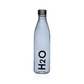 Water bottle Versa Blue Glass Aluminium 1 L 8 x 31 x 8 cm by Versa, Canteens & Water Bottles - Ref: S3413393, Price: 4,79 €, ...