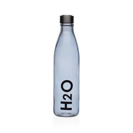 Wasserflasche Versa Blau Glas Aluminium 1 L 8 x 31 x 8 cm | Tienda24 - Global Online Shop Tienda24.eu