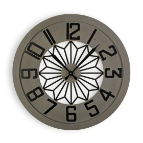 Reloj de Pared DKD Home Decor Blanco Negro Cristal Hierro 61 x 6 x 89 cm (2 Unidades) | Tienda24 - Global Online Shop Tienda24.eu