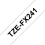 Boîtier ATX semi-tour Brother TZe-FX241 de Brother, Étiquettes adhésives et autocollants - Réf : M0502792, Prix : 21,71 €, Re...