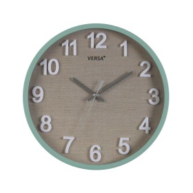 Wall Clock Versa Black Plastic Quartz 3,5 x 28,5 x 29,5 cm | Tienda24 - Global Online Shop Tienda24.eu