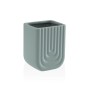 Portaspazzolini da Denti Versa Grigio Ceramica | Tienda24 - Global Online Shop Tienda24.eu