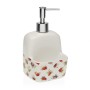 Dispenser di Sapone Versa Ceramica Fragola 9,4 x 17,8 x 10,5 cm | Tienda24 - Global Online Shop Tienda24.eu