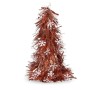 Figura Decorativa Árbol de Navidad Espumillón Blanco Cobre Polipropileno PET 20 x 30 x 20 cm (48 Unidades) | Tienda24 - Global Online Shop Tienda24.eu