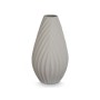 Vase Streifen Grau aus Keramik 26 x 49 x 26 cm | Tienda24 - Global Online Shop Tienda24.eu