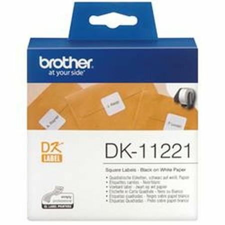 Etiquetas para Impresora Brother DK-11221 Blanco Negro/Blanco de Brother, Etiquetas adhesivas y pegatinas - Ref: M0502909, Pr...