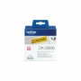 Ruban Laminé pour Etiqueteuses Brother DK-22606 Noir/Jaune 62 mm x 15,24 m de Brother, Étiquettes adhésives et autocollants -...