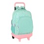 School Rucksack with Wheels Benetton World Mint (33 x 45 x 22 cm) | Tienda24 - Global Online Shop Tienda24.eu