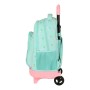 Cartable à roulettes Benetton World Menthe (33 x 45 x 22 cm) | Tienda24 - Global Online Shop Tienda24.eu