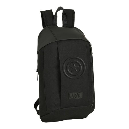 Mochila Casual Capitán América Negro (22 x 39 x 10 cm) | Tienda24 - Global Online Shop Tienda24.eu