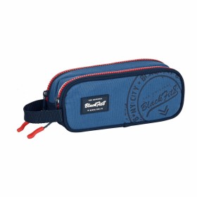 Bolsa Escolar BlackFit8 Stamp Azul 21 x 8 x 6 cm de BlackFit8, Estojos - Ref: S4306103, Preço: 5,13 €, Desconto: %