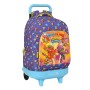 Mochila Escolar con Ruedas SuperThings Guardians of Kazoom Morado Amarillo (33 x 45 x 22 cm) | Tienda24 - Global Online Shop Tienda24.eu