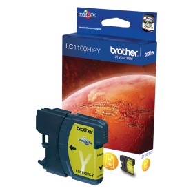 Original Ink Cartridge Brother LC-1100HYY Yellow by Brother, Printer toners and inks - Ref: M0502947, Price: 17,39 €, Discoun...