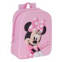 Cartable Minnie Mouse 3D Rose 22 x 27 x 10 cm | Tienda24 - Global Online Shop Tienda24.eu