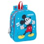 Zaino per Bambini Mickey Mouse Clubhouse Fantastic Azzurro Rosso 22 x 27 x 10 cm | Tienda24 - Global Online Shop Tienda24.eu