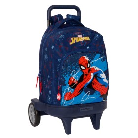 School Rucksack with Wheels Munich Nautic Navy Blue 33 X 45 X 22 cm | Tienda24 - Global Online Shop Tienda24.eu