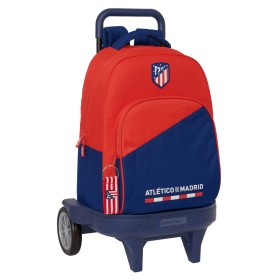 Mochila Escolar con Ruedas RFEF Rojo Azul (32 x 44 x 16 cm) | Tienda24 - Global Online Shop Tienda24.eu