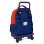 Trolley per la Scuola Atlético Madrid Azzurro Rosso 33 X 45 X 22 cm | Tienda24 - Global Online Shop Tienda24.eu