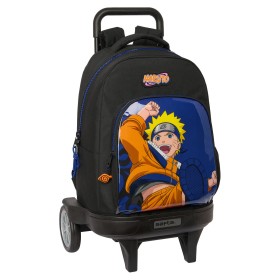 Cartable à roulettes Naruto Ninja Bleu Noir 33 x 45 x 22 cm de Naruto, Sacs à dos enfant - Réf : S4310697, Prix : 33,15 €, Re...