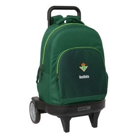 Mochila Escolar com Rodas Real Betis Balompié Verde 33 x 45 x 22 cm de Real Betis Balompié, Mochilas infantis - Ref: S4311096...