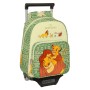 School Rucksack with Wheels Mufasa Green Beige 27 x 33 x 10 cm | Tienda24 - Global Online Shop Tienda24.eu