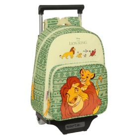 Mochila Escolar con Ruedas Mufasa Verde Beige 33 x 45 x 22 cm | Tienda24 - Global Online Shop Tienda24.eu