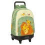 School Rucksack with Wheels Mufasa Green Beige 33 x 45 x 22 cm | Tienda24 - Global Online Shop Tienda24.eu