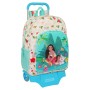 School Rucksack with Wheels Vaiana Blue Beige 33 x 42 x 14 cm | Tienda24 - Global Online Shop Tienda24.eu