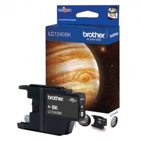 Tinteiro de Tinta Original Brother LC-1240BKBP Preto de Brother, Toners e tinta de impressora - Ref: M0502966, Preço: 28,45 €...