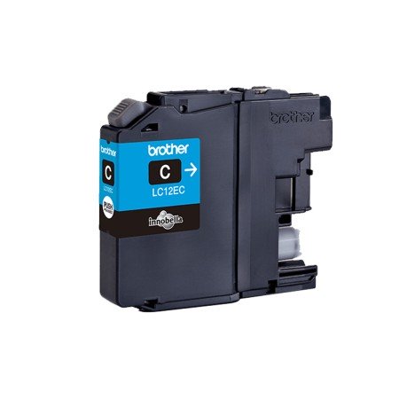 Original Ink Cartridge Brother LC-12EC Cyan | Tienda24 - Global Online Shop Tienda24.eu