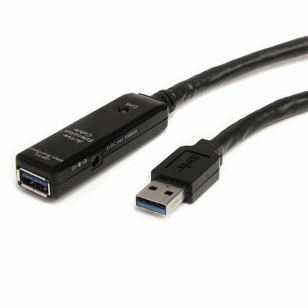 Cable USB Startech USB3AAEXT10M     USB A Negro | Tienda24 - Global Online Shop Tienda24.eu