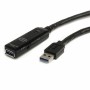 USB-Kabel Startech USB3AAEXT10M     USB A Schwarz | Tienda24 - Global Online Shop Tienda24.eu