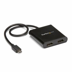 Adaptador USB C a HDMI Startech CDP2HDUCP      Negro 4K Ultra HD | Tienda24 - Global Online Shop Tienda24.eu