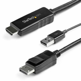 Cable HDMI a DVI Startech HDDDVIMM2M 2 m Negro | Tienda24 - Global Online Shop Tienda24.eu